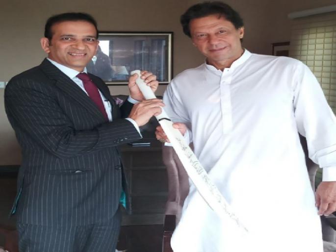 indian Prime Minister Narendra Modi's 'Googly' to Imran Khan | भारतद्वेष्ट्या इम्रान खानला पंतप्रधान नरेंद्र मोदींची 'गुगली' indian Prime Minister Narendra Modi's 'Googly' to Imran Khan | भारतद्वेष्ट्या इम्रान खानला पंतप्रधान नरेंद्र मोदींची 'गुगली'