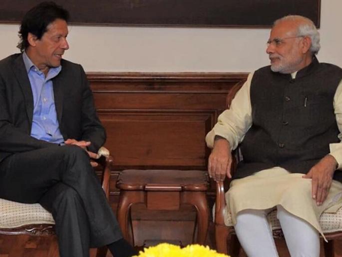 imran writes to modi calls for resumption of peace dialogue | भारत-पाक चर्चेसाठी इम्रान खान यांनी लिहिलं पंतप्रधान मोदींना पत्र imran writes to modi calls for resumption of peace dialogue | भारत-पाक चर्चेसाठी इम्रान खान यांनी लिहिलं पंतप्रधान मोदींना पत्र