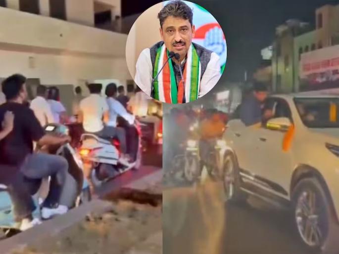 Uttar Pradesh Lok Sabha Election 2024: After the victory of Imran Masood in Saharanpur, rioting on the streets, police action after the video went viral   | सहारनपूरमध्ये इम्रान मसूद यांच्या विजयानंतर रस्त्यावर हुल्लडबाजी, व्हिडीओ व्हायरल झाल्यानंतर पोलिसांची कारवाई   Uttar Pradesh Lok Sabha Election 2024: After the victory of Imran Masood in Saharanpur, rioting on the streets, police action after the video went viral   | सहारनपूरमध्ये इम्रान मसूद यांच्या विजयानंतर रस्त्यावर हुल्लडबाजी, व्हिडीओ व्हायरल झाल्यानंतर पोलिसांची कारवाई