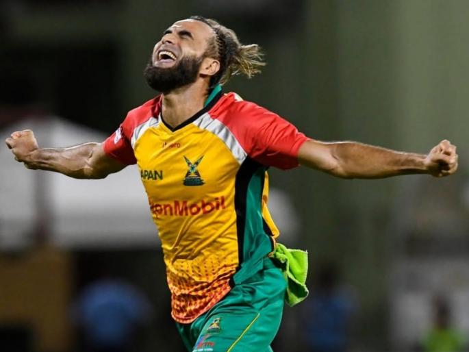 46 Year Old Imran Tahir Breaks T20 World Record Becomes Oldest Captain To Take Five Wicket Haul Equals Bhuvneshwar Kumar | Imran Tahir T20 World Record : वयाच्या ४६ व्या वर्षीही ताहिर फलंदाजांना फिरकीवर नाचवण्यात माहिर