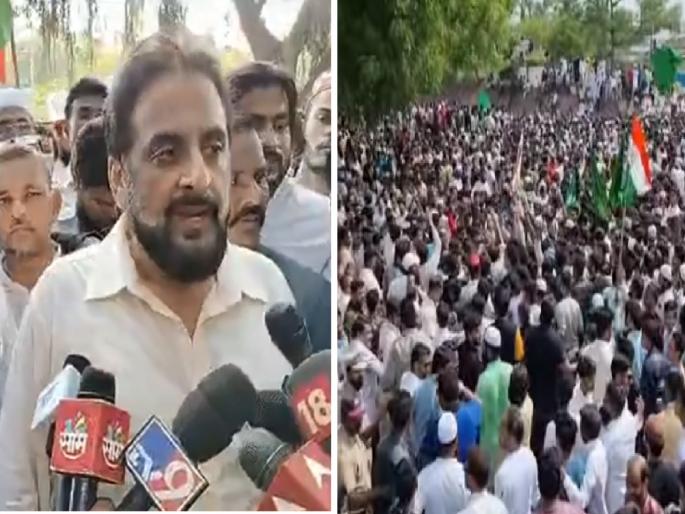 Agitation is right, but do it in peace; Imtiaz Jalil's appeal to the Muslim community | Nupur Sharma Prophet remark row: आंदोलन हक्क, पण शांततेत करा; इम्तीयाज जलील यांचे मुस्लीम समाजाला आवाहन Agitation is right, but do it in peace; Imtiaz Jalil's appeal to the Muslim community | Nupur Sharma Prophet remark row: आंदोलन हक्क, पण शांततेत करा; इम्तीयाज जलील यांचे मुस्लीम समाजाला आवाहन