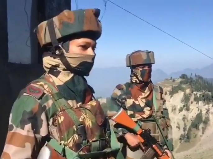 For the first time, women soldiers have been deployed on the Kashmir border | काश्मीर सीमेवर प्रथमच महिला सैनिक तैनात