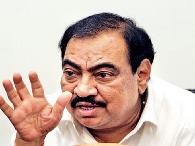 In future, BJP and Sena alliance unanimously | भविष्यात भाजपा व सेनेची युती अशक्य, एकनाथराव खडसे यांचे भाकीत In future, BJP and Sena alliance unanimously | भविष्यात भाजपा व सेनेची युती अशक्य, एकनाथराव खडसे यांचे भाकीत