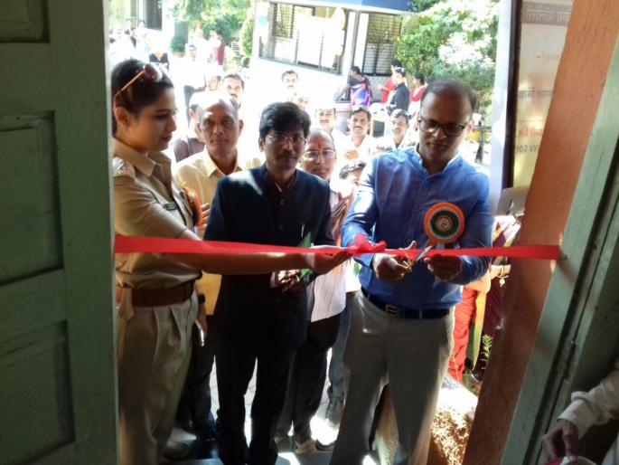 inauguration of the examination examination room at washim | वाशिमच्या शाळेत स्पर्धा परीक्षा अभ्यासिकेचे उदघाटन ! inauguration of the examination examination room at washim | वाशिमच्या शाळेत स्पर्धा परीक्षा अभ्यासिकेचे उदघाटन !