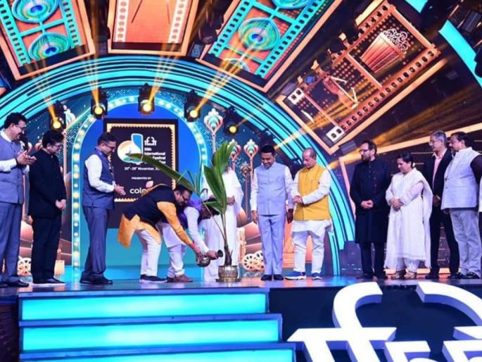 goa unites with ifft said cm pramod sawant and grand inauguration of iffi in goa | गोवा इफ्फीशी  एकरूप झालाय: मुख्यमंत्री, गोव्यात इफ्फीचे शानदार उद्घाटन goa unites with ifft said cm pramod sawant and grand inauguration of iffi in goa | गोवा इफ्फीशी  एकरूप झालाय: मुख्यमंत्री, गोव्यात इफ्फीचे शानदार उद्घाटन