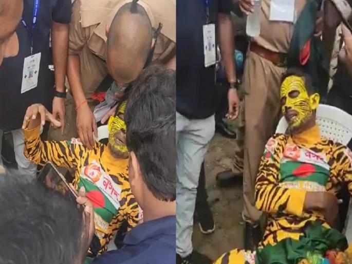ind vs ban 2nd test live updates Bangladesh fan rushed to hospital after alleged attack during Kanpur Test, read here details | IND vs BAN : बांगलादेशचा 'टायगर' जखमी! जबरा फॅनला मारहाण; रुग्णालयात दाखल, नेमकं काय झालं?