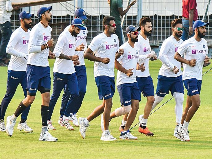 Eden Gardens Stadium in pink; The hosts India against India against Bangladesh | इडन गार्डन्स स्टेडियम रंगले गुलाबी रंगात; बांगलादेशविरुद्ध यजमान भारताचे पारडे जड