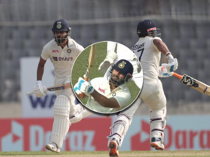 IND vs BAN Live Rishabh Pant has recovered from India's innings with a brilliant innings and the score is 184 for 4 in 54 overs   | IND vs BAN Live: रिषभ पंतने एकट्याने 'किल्ला' लढवला; बांगलादेशला पडला भारी; भारतीय संघ मजबूत स्थितीत