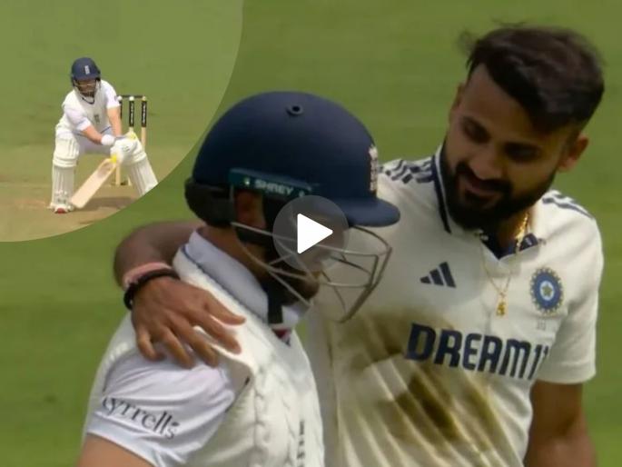 IND vs ENG 5th Test Day 2 Akash Deep Teases Ben Duckett With Dramatic Send-Off As Bazball Antics Go Horribly Wrong Watch Video | IND vs ENG : आता कसं वाटतंय...! डकेटचा वचपा काढल्यावर आकाशदीपनं त्याच्या खांद्यावर हात टाकला अन्... (VIDEO)