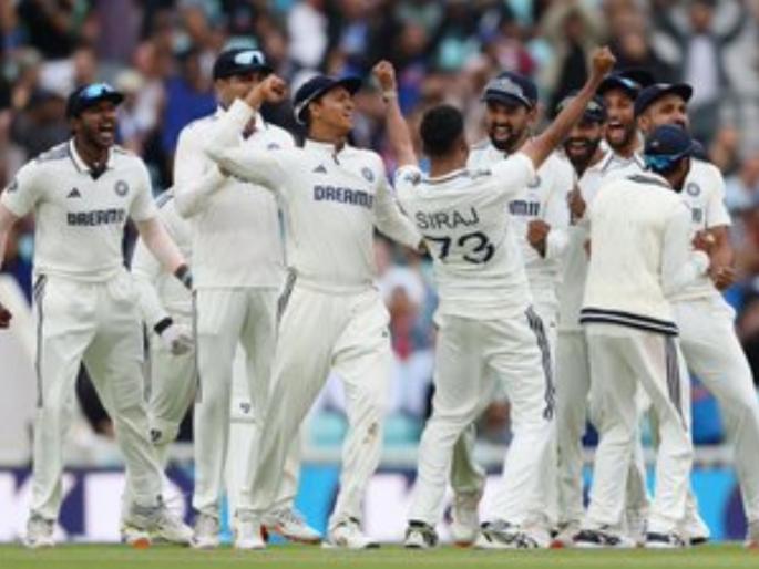 IND vs ENG 5th Test Mohammed Siraj Prasidh Krishna Prashid Krishna Show First Time In Test Cricket History Team India Won The Final Match Of A Five Test Series On Overseas Soil | IND vs ENG : सिराज-प्रसिद्ध कृष्णाचा जलवा! टीम इंडियानं रचला इतिहास; पहिल्यांदाच असं घडलं