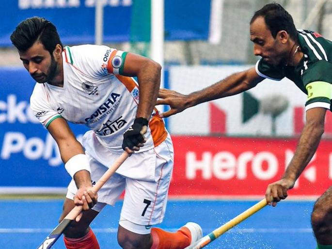 India beat Pakistan 4-3 to win bronze medal in Asian Champions Trophy Hockey 2021 | Asian Champions Trophy Hockey 2021: चक दे इंडिया! भारतीय हॉकी संघाने पाकिस्तानला चारली धूळ; मिळवलं कांस्यपदक India beat Pakistan 4-3 to win bronze medal in Asian Champions Trophy Hockey 2021 | Asian Champions Trophy Hockey 2021: चक दे इंडिया! भारतीय हॉकी संघाने पाकिस्तानला चारली धूळ; मिळवलं कांस्यपदक