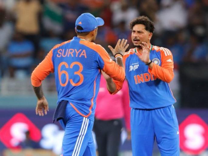 IND vs PAK Kuldeep Yadav Missed Hattrick Aginst Pakistan But Set Recprd With Another Brilliant Spell Surpass R Ashwin And Other Spinners | IND vs PAK : कुलदीप यादवची हॅटट्रिक हुकली; पण पाक विरुद्ध ३ विकेट्स घेत साधला साधला मोठा डाव