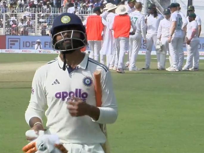 India vs South Africa Live Cricket Score 1st Test Day 2 ND 189 all out and lead by 30 runs vs SA in Kolkata Test | IND vs SA 1st Test : सायमन हार्मरचा 'चौकार'; टीम इंडियाचा पहिला डावही अर्धशतकाशिवाय संपला!