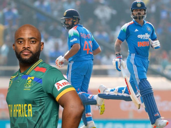 IND vs SA 2nd ODI Temba Bavuma Praise Rohit Sharma And Virat Kohli He Said I Was In School When Rohit Played In 2007 T20 World Cup | "मी शाळेत असताना...." रोहित-विराटसंदर्भात टेम्बा बावुमाचं मोठं वक्तव्य; म्हणाला...