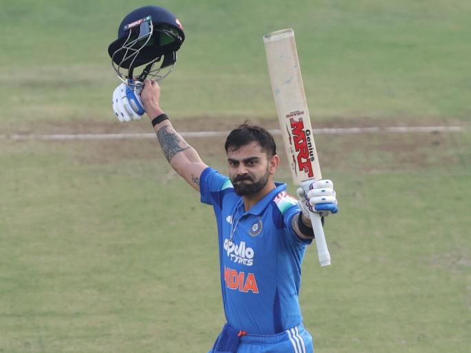 IND vs SA Virat Kohli Smashed Back To Back Century vs South Africa At Raipur And Set Multiple Records | Virat Kohli Century : किंग कोहलीचा 'शतकी रोमान्स'! रायपूरच्या मैदानातही विक्रमांची 'बरसात'