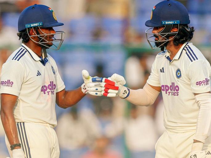 India vs West Indies 2nd Test Day 4 Stumps India Need 58 Runs Sai Sudharsan KL Rahul look to close out day After Yashasvi Jaiswal Wicket | IND vs WI 2nd Test Day 4 Stumps : मॅच टीम इंडियाचीच! पण चौथ्या दिवशी वेस्ट इंडिज टीम जिंकली