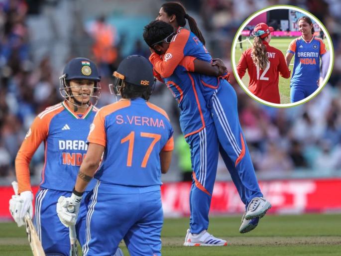 ENG W vs IND W 3rd T20I Smriti Mandhana Fifty England beats India in last-ball thriller to deny series win | इंग्लंडनं २४ चेंडूत गमावल्या ९ विकेट्स! टीम इंडियानं अखेरच्या षटकात हातात आलेली मॅच घालवली