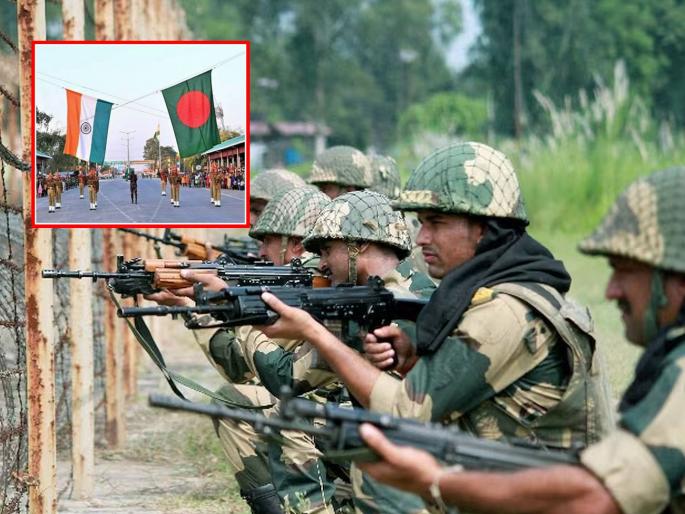 Tension on India-Bangladesh border too! claims of BSF did firing; Army of both countries face to face | भारत-बांगलादेश सीमेवरही तणाव! बीएसएफने फायरिंग केल्याचा दावा; दोन्ही देशांचे सैन्य आमनेसामने Tension on India-Bangladesh border too! claims of BSF did firing; Army of both countries face to face | भारत-बांगलादेश सीमेवरही तणाव! बीएसएफने फायरिंग केल्याचा दावा; दोन्ही देशांचे सैन्य आमनेसामने