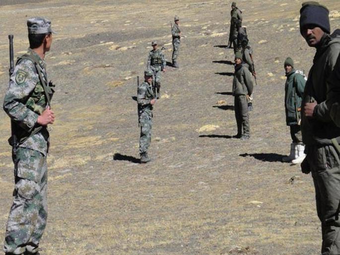 indian Chinese Soldiers Scuffle In Ladakh raises tension | लडाखमध्ये भारत-चीनचे सैनिक आमनेसामने; धक्काबुक्कीमुळे तणाव वाढला indian Chinese Soldiers Scuffle In Ladakh raises tension | लडाखमध्ये भारत-चीनचे सैनिक आमनेसामने; धक्काबुक्कीमुळे तणाव वाढला