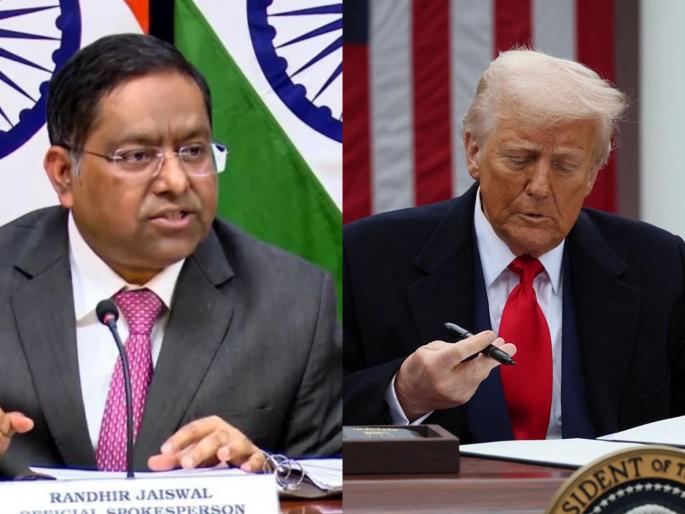 "To protect national interest, we..."; India's response to Donald Trump after 50 percent tariff | "राष्ट्रहिताच्या रक्षणासाठी आम्ही..."; ५० टक्के टॅरिफनंतर भारताचे डोनाल्ड ट्रम्प यांना उत्तर "To protect national interest, we..."; India's response to Donald Trump after 50 percent tariff | "राष्ट्रहिताच्या रक्षणासाठी आम्ही..."; ५० टक्के टॅरिफनंतर भारताचे डोनाल्ड ट्रम्प यांना उत्तर