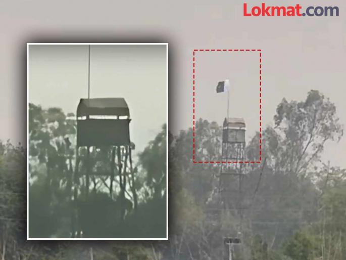 Pahalgam Attack Pakistan re installed flags on posts they were removed yesterday | पाकिस्तानच्या हालचाली सुरु; ISI प्रमुखांकडे दिली मोठी जबाबदारी, सीमेवरील चौक्यांवर पुन्हा लावले झेंडे