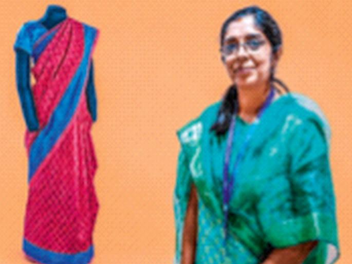Indian scientist's saree in American museum! | भारतीय शास्त्रज्ञाची साडी अमेरिकन संग्रहालयात! Indian scientist's saree in American museum! | भारतीय शास्त्रज्ञाची साडी अमेरिकन संग्रहालयात!