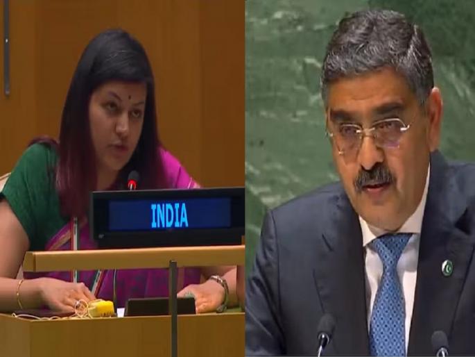 india slams pakistan in united nation general assembly unga says vacate pok demands action on terrorism | PoK सोडा, दहशतवाद आणि अत्याचार थांबवा; पाकिस्तानला स्पष्ट शब्दांत भारताने सुनावले india slams pakistan in united nation general assembly unga says vacate pok demands action on terrorism | PoK सोडा, दहशतवाद आणि अत्याचार थांबवा; पाकिस्तानला स्पष्ट शब्दांत भारताने सुनावले