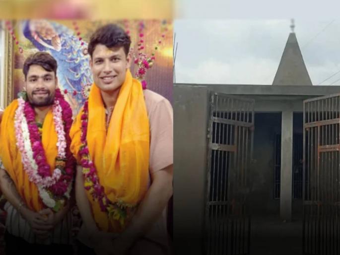 India star Rinku Singh donates 11 lakh rs for construction of temple in Uttar pradesh  | रिंकू सिंगची 'भक्ती', स्टार खेळाडूनं बांधलं देवीचं मंदीर; लाखोंचा खर्च अन् 'यशा'साठी प्रार्थना India star Rinku Singh donates 11 lakh rs for construction of temple in Uttar pradesh  | रिंकू सिंगची 'भक्ती', स्टार खेळाडूनं बांधलं देवीचं मंदीर; लाखोंचा खर्च अन् 'यशा'साठी प्रार्थना