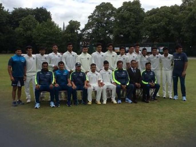 under 19 cricket - india beat eng | १९ वर्षांखालील क्रिकेट;भारताकडून इंग्लंडचा धुव्वा