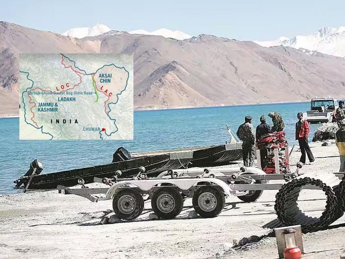 The dragon's tail is crooked! China's helipad on LAC, woven network of roads, shocking information in front | ड्रॅगनचे शेपूट वाकडेच! चीनने LAC वर हॅलिपॅड, रस्त्यांचे विणले जाळे, धक्कादायक माहिती समोर  The dragon's tail is crooked! China's helipad on LAC, woven network of roads, shocking information in front | ड्रॅगनचे शेपूट वाकडेच! चीनने LAC वर हॅलिपॅड, रस्त्यांचे विणले जाळे, धक्कादायक माहिती समोर