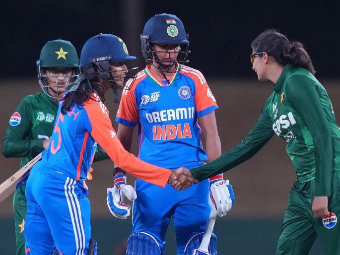 India Vs Pakistan Women's World Cup 2025: High voltage match today! Will India-Pakistan women's teams clash today, shake hands? | आज हायव्होल्टेज लढत! भारत-पाकिस्तान महिला संघ आज भिडणार, हस्तांदोलन करणार? 