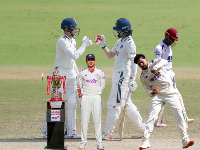 Shubman Gill's Team India Equal Test Cricket World Record With 2-0 Clean Sweep Of West Indies | IND vs WI : दिल्लीच्या बालेकिल्ल्यात टीम इंडियाचा मोठा पराक्रम! दक्षिण आफ्रिकेच्या वर्ल्ड रेकॉर्डशी बरोबरी