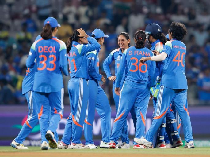 ICC Womens World Cup 2025 India Women Confirmed A Seat For Semifinal After Won Against New Zealand Women | IND W vs NZ W : नवी मुंबईत विक्रमांची 'बरसात'! धमाकेदार विजयासह टीम इंडियाची सेमीफायनलमध्ये एन्ट्री