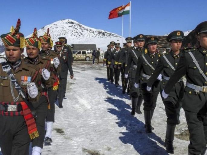 Gathering of Chinese troops near the Line of Control | प्रत्यक्ष नियंत्रण रेषेजवळ चिनी सैन्याची जमवाजमव Gathering of Chinese troops near the Line of Control | प्रत्यक्ष नियंत्रण रेषेजवळ चिनी सैन्याची जमवाजमव