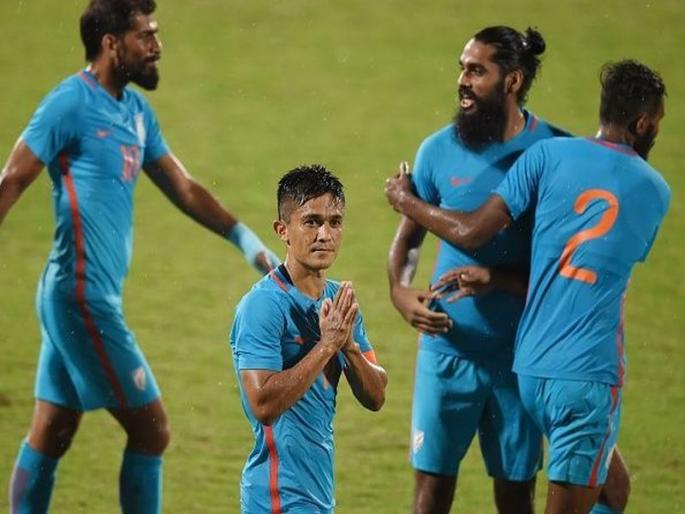Will Indian football team playing in Asian Games? | भारतीय फुटबॉल संघाचे आशियाई स्पर्धेत खेळण्याचे स्वप्न होणार पूर्ण ? Will Indian football team playing in Asian Games? | भारतीय फुटबॉल संघाचे आशियाई स्पर्धेत खेळण्याचे स्वप्न होणार पूर्ण ?
