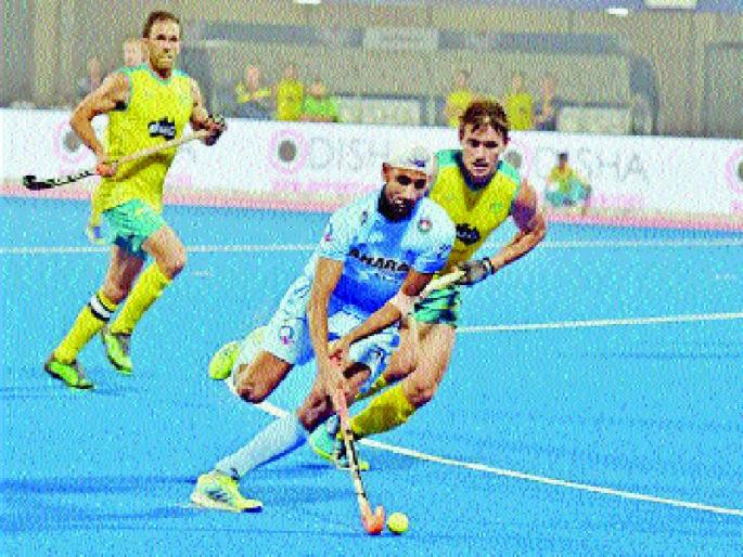  India have a chance to win, 1-1 in the opening match against Australia | भारताने गमावली विजयाची संधी, आॅस्ट्रेलियाविरुद्ध सलामी लढत १-१ ने बरोबरीत