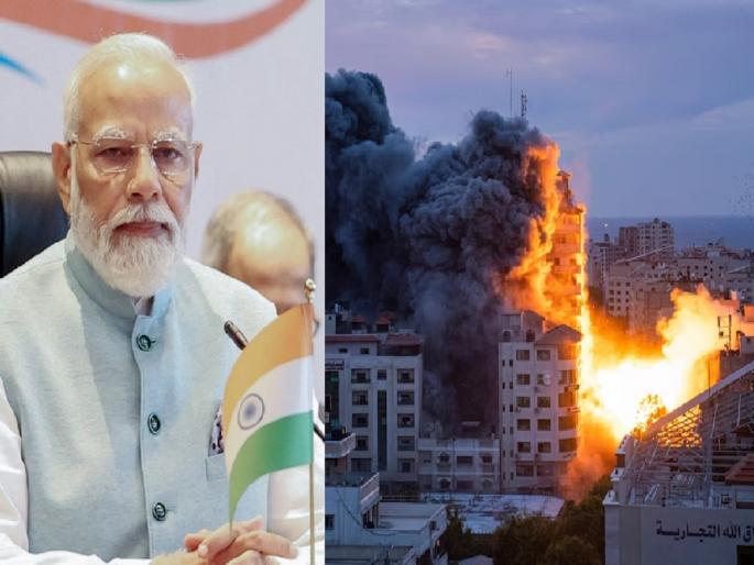 Israel-Palestine War; What has the Indian government done so far? Find out... | इस्रायल-पॅलेस्टाईन युद्ध; भारत सरकारने आतापर्यंत काय-काय केले? जाणून घ्या... Israel-Palestine War; What has the Indian government done so far? Find out... | इस्रायल-पॅलेस्टाईन युद्ध; भारत सरकारने आतापर्यंत काय-काय केले? जाणून घ्या...