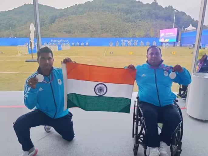 Indian athletes have won 64 medals so far in Asian Para Games 2023 and Prime Minister Narendra Modi has praised them  | Asian Para Games 2023 : आशियाई पॅरा स्पर्धेतही भारताचा बोलबाला; PM मोदींकडून पदक विजेत्यांचं अभिनंदन Indian athletes have won 64 medals so far in Asian Para Games 2023 and Prime Minister Narendra Modi has praised them  | Asian Para Games 2023 : आशियाई पॅरा स्पर्धेतही भारताचा बोलबाला; PM मोदींकडून पदक विजेत्यांचं अभिनंदन