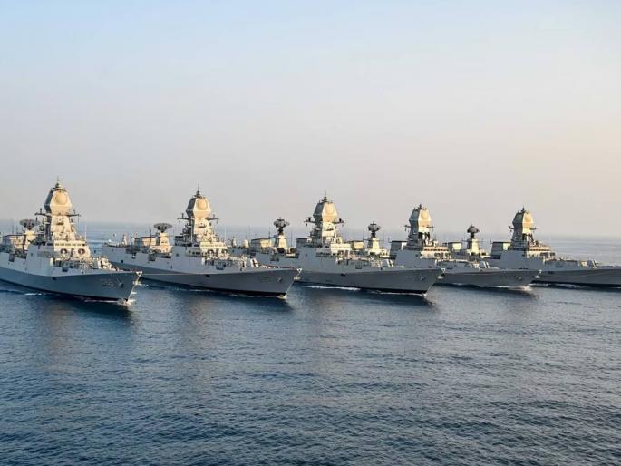 Ready for action anytime, anywhere Indian Navy's message to Pakistan | कधीही, कुठेही, मोहिमेसाठी तयार! भारतीय नौदलाचा पाकिस्तानला संदेश Ready for action anytime, anywhere Indian Navy's message to Pakistan | कधीही, कुठेही, मोहिमेसाठी तयार! भारतीय नौदलाचा पाकिस्तानला संदेश