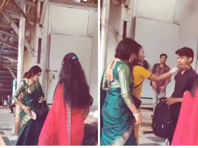 Shocking Incident: Youth Attacked While Sleeping on Platform; Railway Authorities Investigate Viral Footage | Viral Video: संतापजनक! रेल्वे प्लॅटफॉर्मवर झोपलेला तरुण, तृतीयपंथींचा घोळका त्याच्याजवळ गेला अन्... Shocking Incident: Youth Attacked While Sleeping on Platform; Railway Authorities Investigate Viral Footage | Viral Video: संतापजनक! रेल्वे प्लॅटफॉर्मवर झोपलेला तरुण, तृतीयपंथींचा घोळका त्याच्याजवळ गेला अन्...