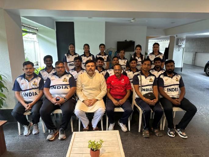 Indian team for the Woodball World Cup has been announced and Sudeep Manavatkar is the captain of the men's team while Pooja Chaudhary is the captain of the women's team | वुडबॉल विश्वचषकासाठी भारतीय संघ जाहीर; सुदीप मानवटकर, पूजा चौधरी कर्णधार Indian team for the Woodball World Cup has been announced and Sudeep Manavatkar is the captain of the men's team while Pooja Chaudhary is the captain of the women's team | वुडबॉल विश्वचषकासाठी भारतीय संघ जाहीर; सुदीप मानवटकर, पूजा चौधरी कर्णधार