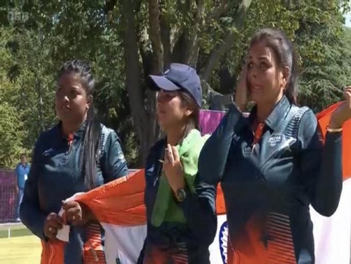 Indian women have created history by defeating New Zealand in the lawn ball tournament | CWG 2022:लॉन बॉल स्पर्धेत भारतीय महिलांनी रचला इतिहास; चुरशीच्या लढतीत न्यूझीलंडचा केला पराभव Indian women have created history by defeating New Zealand in the lawn ball tournament | CWG 2022:लॉन बॉल स्पर्धेत भारतीय महिलांनी रचला इतिहास; चुरशीच्या लढतीत न्यूझीलंडचा केला पराभव