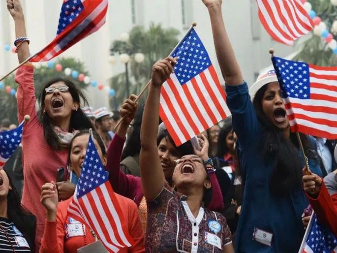 50,802 Indians Receive US Citizenship; 10 percent increase in the year | ५०,८०२ भारतीयांना मिळाले अमेरिकेचे नागरिकत्व; वर्षभरात १० टक्के वाढ 50,802 Indians Receive US Citizenship; 10 percent increase in the year | ५०,८०२ भारतीयांना मिळाले अमेरिकेचे नागरिकत्व; वर्षभरात १० टक्के वाढ