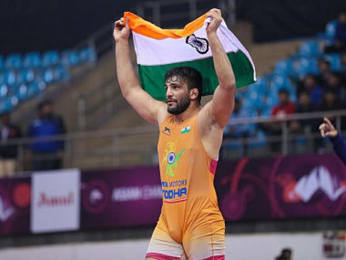 Wrestler Sunil Kumar has won a gold medal in Greco-Roman wrestling | सुनील कुमारने केली 'सुवर्ण' कामगिरी; 27 वर्षांनंतर अखेर संपली भारताची प्रतीक्षा Wrestler Sunil Kumar has won a gold medal in Greco-Roman wrestling | सुनील कुमारने केली 'सुवर्ण' कामगिरी; 27 वर्षांनंतर अखेर संपली भारताची प्रतीक्षा
