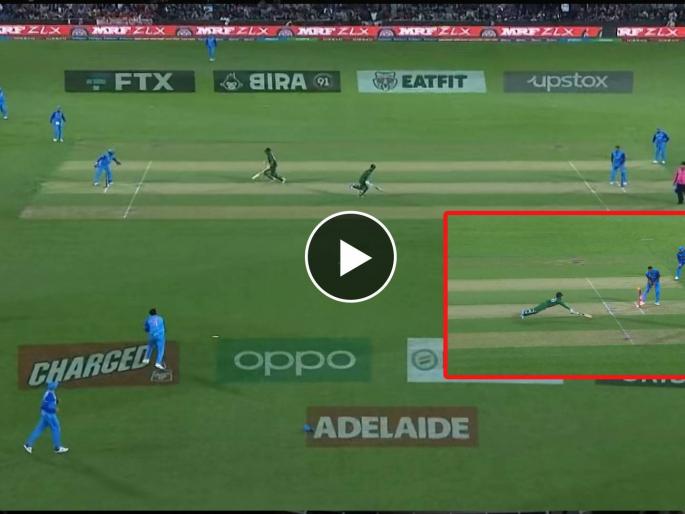 T20 World Cup, IND vs BAN : Outstanding from KL Rahul as he nails a direct hit from deep midwicket, Bangladesh lose Liton Das, Watch Video  | T20 World Cup, IND vs BAN : KL Rahul ने मॅच फिरवली, डायरेक्ट हिट करून महत्त्वाची विकेट मिळवली, Video 