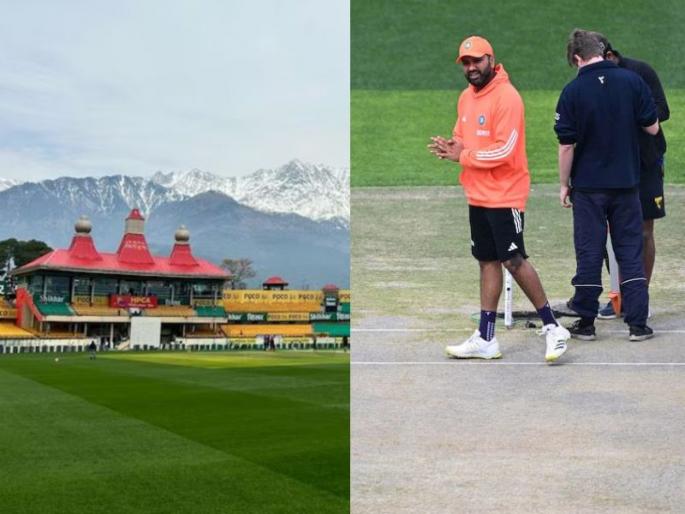 3 fast bowlers or 3 spinners?; Rohit Sharma's headache increased due to this record of Dharamshala | ३ वेगवान गोलंदाज की ३ फिरकीपटू?; धर्मशालाच्या या रेकॉर्डमुळे रोहित शर्माची वाढली डोकेदुखी