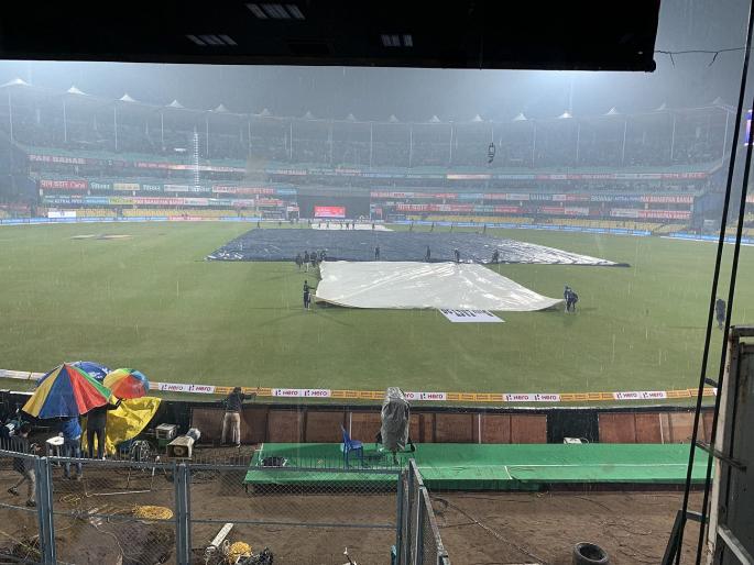 India vs Sri Lanka, 1st T20I : It has started to rain here and will have a delayed start, Mumbai Indians creat special poem   | IND vs SL,1st T20I : पहिल्या सामन्यात पावसाची एन्ट्री; मुंबई इंडियन्सनं तयार केलं स्पेशल गाणं...