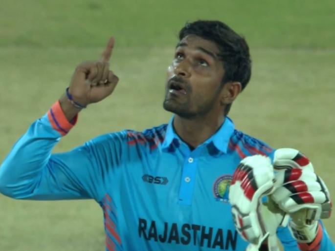 chasing 283 runs, Rajasthan were 23 for 3 and then DEEPAK Hooda smashed 180 from just 128 balls including 19 fours & 5 sixes. Rajasthan vs Haryana - Vijay Hazare Trophy Final | २४ चेंडूंत १०६ धावा! दीपक हुडाची आतषबाजी, संघाला एकहाती मिळवून दिला विजय, Video 