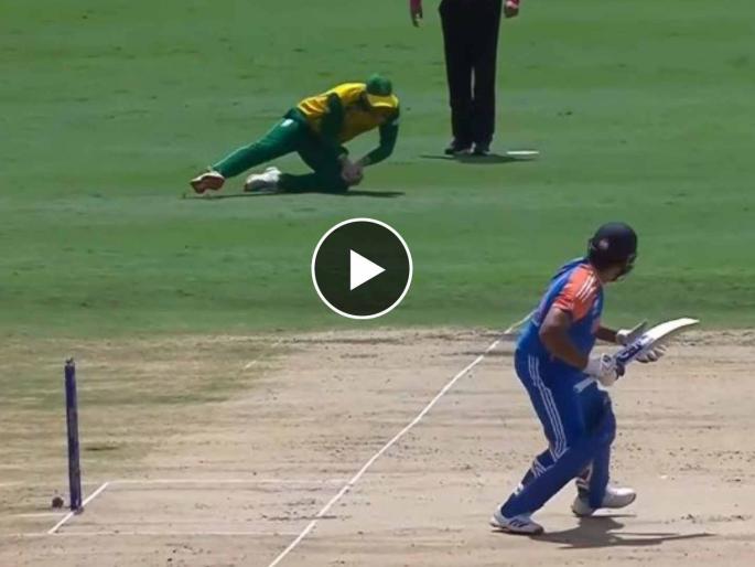 India vs South Africa World Cup T20 final 2024 Live Match Scorecard - Captain Rohit Sharma departs for 9(5), 2-ball duck for Rishabh Pant; Keshav Maharaj has a double strike, Suryakumar yadav out, Video  | IND vs SA  Live Match : केशव महाराजने भारताला एका षटकात दिले दोन धक्के; ३४ धावांत ३ फलंदाज माघारी