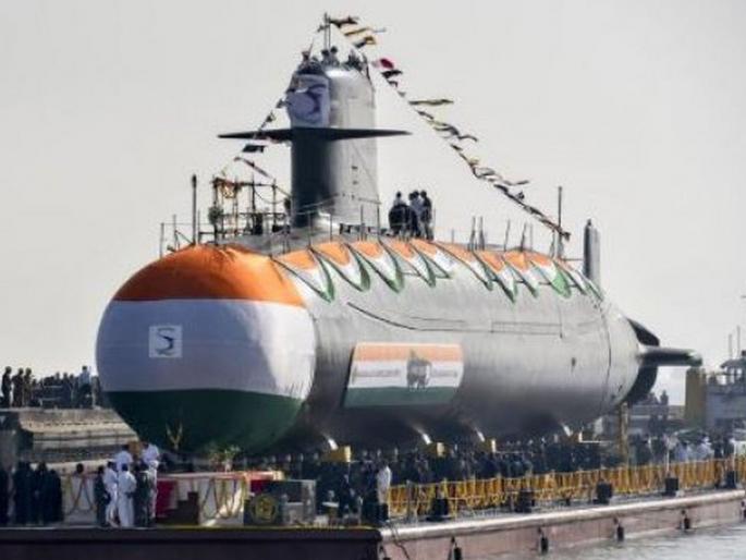 indias tactical strength will increase with ins khanderi | ‘खांदेरी’मुळे वाढणार सामरिक ताकद indias tactical strength will increase with ins khanderi | ‘खांदेरी’मुळे वाढणार सामरिक ताकद